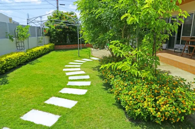 お庭の施工イメージ